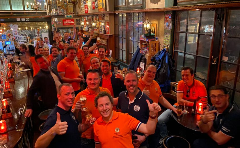 Geslaagde districtsborrel in Bergen op Zoom